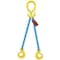 Grabiq Double Leg 7/32 in Adjstbl Chain Slng MG2-CL, 12ft L, 5500lb WLL G-7/32-MG2-CL-12 - alternate 1